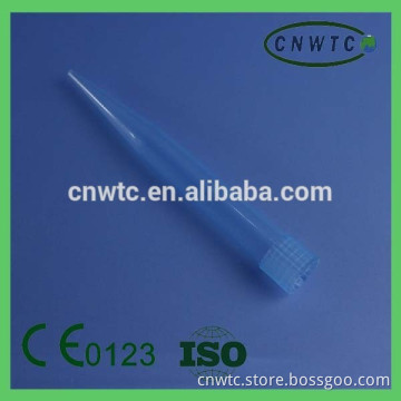 plastic pipette tips 1000ul with blue